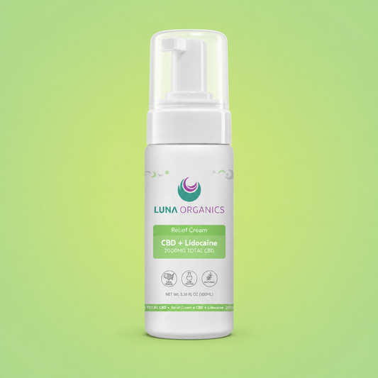 Relief Cream - CBD 2000mg & Lidocaine