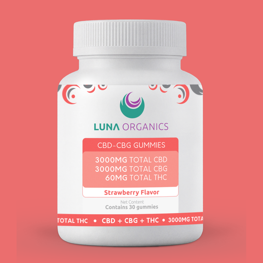 Restore Gummies - CBD 3000mg, CBG 3000mg & THC 60mg