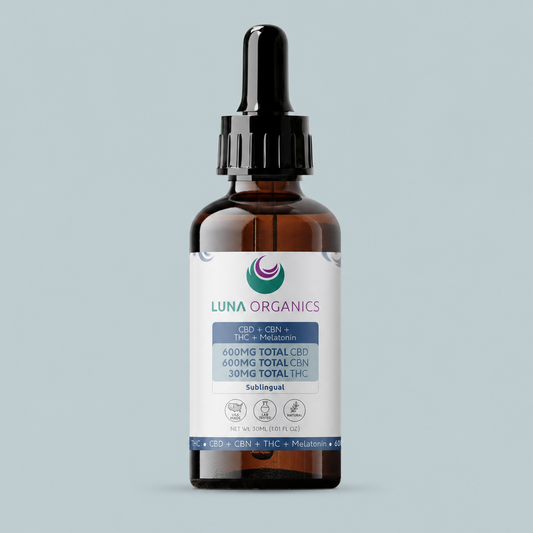 Sleep Oil - CBD 300mg, CBN 300mg e Melatonin 75mg