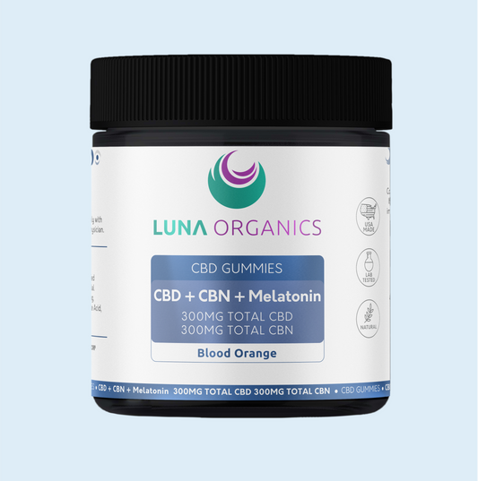 Sleep Gummies - CBD 300mg, CBN 300mg & Melatonin 150mg